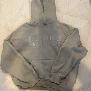 Essentials XXS Gray Hoodie